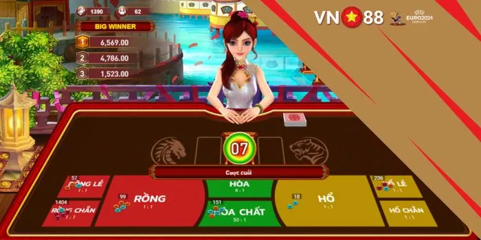 Giới thiệu trò Rồng Hổ VN88 khiến vạn gamer mê đắm